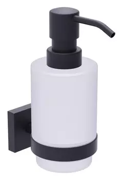 Дозатор для мыла «Timo» Selene 12039/03 на стену чёрный