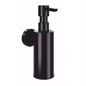 Дозатор для мыла «WasserKRAFT» K-1399B на стену чёрный