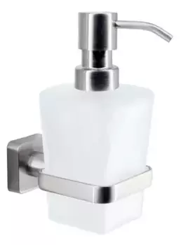 Дозатор для мыла «WasserKRAFT» Rhin K-8799 на стену никель