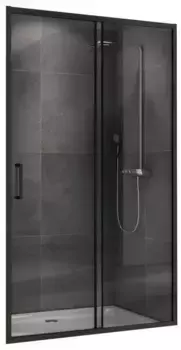 Душевая дверь «Abber» Schwarzer Diamant AG30140B5 140/190 прозрачная/чёрная