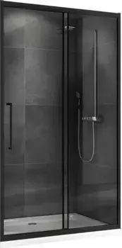 Душевая дверь «Abber» Schwarzer Diamant AG30140BH 140/195 прозрачная/чёрная универсальная