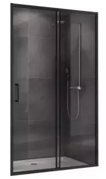 Душевая дверь «Abber» Schwarzer Diamant AG30150B5 150/190 прозрачная/чёрная