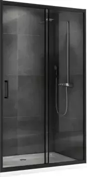 Душевая дверь «Abber» Schwarzer Diamant AG30150B 150/195 прозрачная/чёрная универсальная