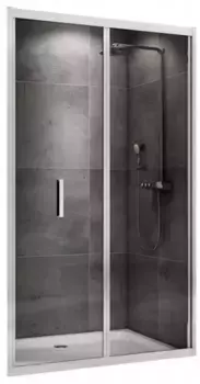 Душевая дверь «Abber» Sonnenstrand AG07100 100/195 прозрачная/хром