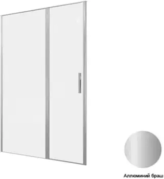 Душевая дверь «Allen Brau» Priority 140/200 прозрачная/серебро универсальная