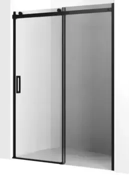 Душевая дверь «Ambassador» Benefit 19021201HB 120/200 прозрачная/чёрная универсальная