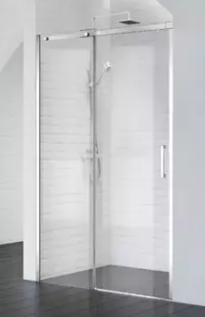 Душевая дверь «Belbagno» ACQUA-BF-1-100-C-Cr 100/195 прозрачная/хром универсальная