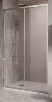 Душевая дверь «Belbagno» LUCE-BF-1-100-C-Cr 100/195 прозрачная/хром