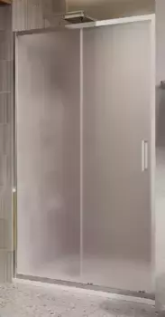 Душевая дверь «Belbagno» LUCE-BF-1-120-P-Cr 120/195 рифлёная/хром