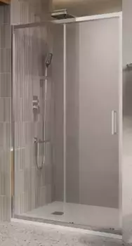 Душевая дверь «Belbagno» LUCE-BF-1-150-C-Cr 150/195 прозрачная/хром