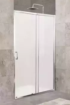 Душевая дверь «Belbagno» UNIQUE-BF-1-120/135-M-Cr 120/190 матовая/хром универсальная