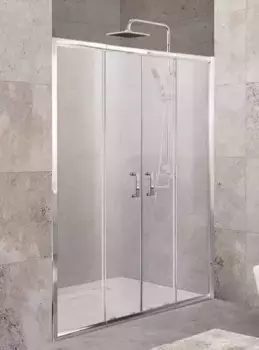 Душевая дверь «Belbagno» UNIQUE-BF-2-170/200-P-Cr 170/190 матовая/хром