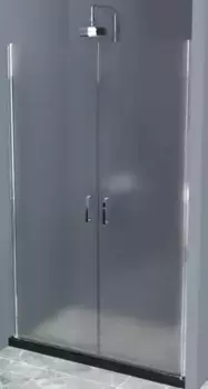 Душевая дверь «Belbagno» UNO-B-2-100-P-Cr 100/190 матовая/хром универсальная