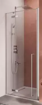 Душевая дверь «Cezares» LINER-B-12-90-C-Cr-L 90/195 прозрачная/хром левая