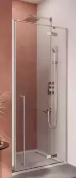 Душевая дверь «Cezares» LINER-B-12-90-C-Cr-R 90/195 прозрачная/хром правая