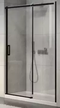 Душевая дверь «Jacob Delafon» Contra 120/195 E22C120-BL прозрачная/чёрная матовая