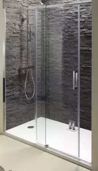 Душевая дверь «Jacob Delafon» Contra 140/195 E22C140-GA прозрачная/хром