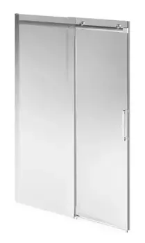 Душевая дверь «Kerama Marazzi» Cristallo CT.140.1/2.SD.BN CT.140.2/2.SD 140/210 прозрачная/брашированный никель