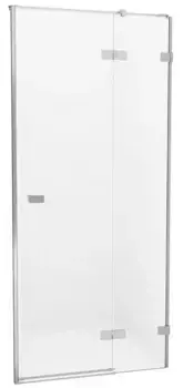 Душевая дверь «New Trendy» Avexa Chrome 100/200 прозрачная/хром правая
