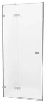 Душевая дверь «New Trendy» Avexa Chrome 80/200 прозрачная/хром левая