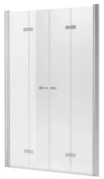 Душевая дверь «New Trendy» New Soleo Chrome 150/195 прозрачная/хром