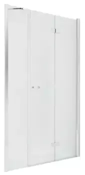 Душевая дверь «New Trendy» New Soleo Plus Chrome 110/195 прозрачная/хром правая