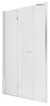 Душевая дверь «New Trendy» New Soleo Plus Chrome 100/195 прозрачная/хром левая