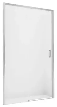 Душевая дверь «New Trendy» Prime Chrome 150/200 прозрачная/хром левая