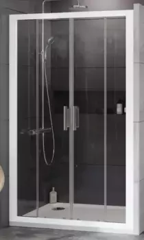 Душевая дверь «Ravak» 10° 10DP4 120/190 Transparent/белая