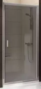 Душевая дверь «Ravak» Blix BLDP2 100/190 Grafit/сатин универсальная
