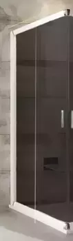 Душевая дверь «Ravak» Blix BLRV2K 120/190 Grafit/белая универсальная