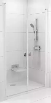 Душевая дверь «Ravak» Chrome CSDL2 90/195 Transparent/белая