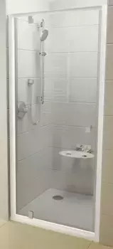 Душевая дверь «Ravak» Pivot PDOP1 80/190 Transparent/белая универсальная