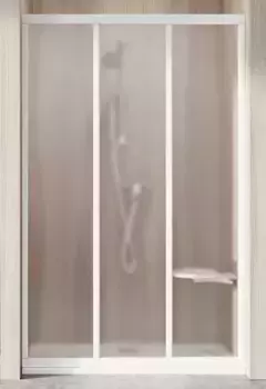 Душевая дверь «Ravak» Supernova ASDP3 90/198 Grape/белая универсальная