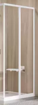 Душевая дверь «Ravak» Supernova SRV2 80/185 S Transparent/белая