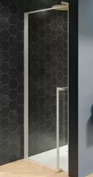 Душевая дверь «Riho» Lucid GD101 90/200 прозрачная/белая