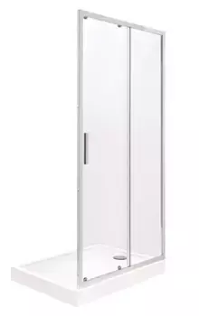 Душевая дверь «Roca» Town-N L2-E 7MP2814012M 140/195 прозрачная/хром универсальная