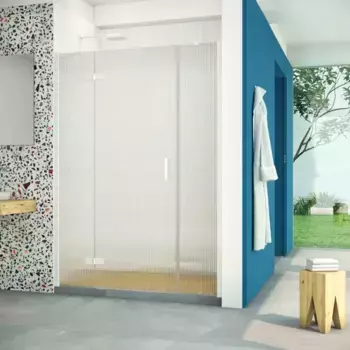 Душевая дверь «Vegas Glass» AFP-F Retta 160/199,5 Moru/белая левая