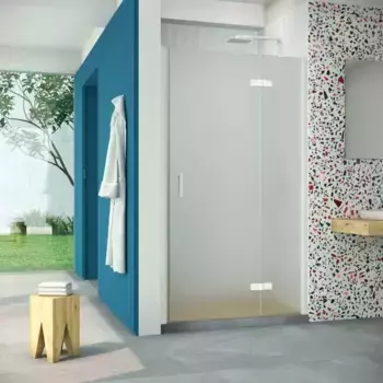 Душевая дверь «Vegas Glass» AFP Retta 120/199,5 сатин/белая правая