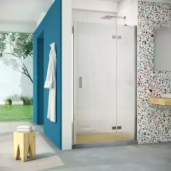 Душевая дверь «Vegas Glass» AFP Retta 120/199,5 Moru/глянцевый хром правая