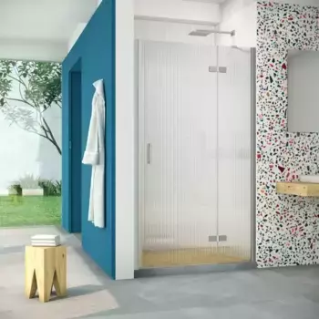 Душевая дверь «Vegas Glass» AFP Retta 120/199,5 Moru/матовый хром правая