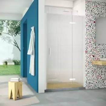 Душевая дверь «Vegas Glass» AFP Retta 120/199,5 Moru/белая правая