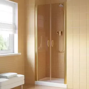 Душевая дверь «Vegas Glass» E2P Lux 120/199,5 бронза/бронза универсальная