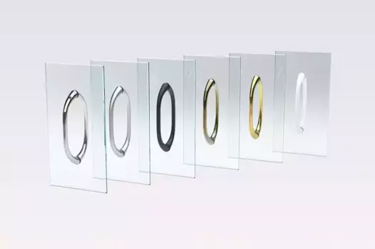 Душевая дверь «Vegas Glass» E2P Lux 120/199,5 шиншилла/чёрная матовая универсальная