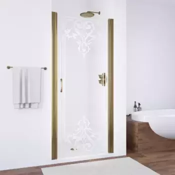 Душевая дверь «Vegas Glass» EP 90/189 Artdeco D2/бронза универсальная