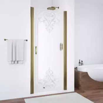 Душевая дверь «Vegas Glass» EP 90/189 Artdeco D1/бронза универсальная