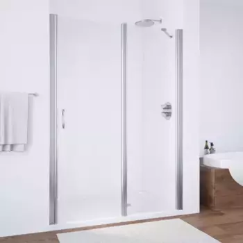 Душевая дверь «Vegas Glass» EP-F-1 115/189 прозрачная/глянцевый хром правая