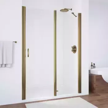 Душевая дверь «Vegas Glass» EP-F-1 155/189 прозрачная/бронза правая