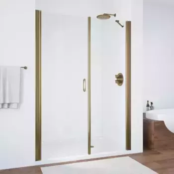 Душевая дверь «Vegas Glass» EP-F-2 100/189 Crystalvision/бронза левая