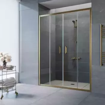 Душевая дверь «Vegas Glass» Z2P Tur Novo 170/200 прозрачная/бронза универсальная